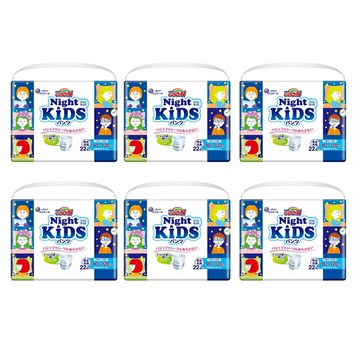 GOO.N大王 YA晚安褲型 XXL 22片/ XXXL 14片*6包入(箱購)【德芳保健藥妝】