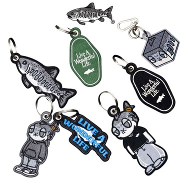 JKS AGILITY AH-4P EMBROIDERY KEYCHAIN 品牌 鑰匙圈 (七款)