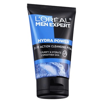 L'OREAL PARiS 巴黎萊雅 台灣公司貨 雙效淨化抗暗沉洗面乳  100ml  1條