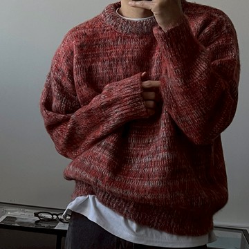 正韓安哥拉羊毛獨特條紋針織上衣 4色 YUPPIE 預購商品 0106