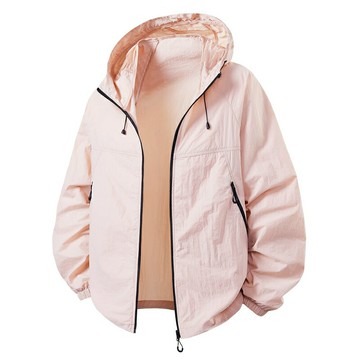 ????夏季冰絲防曬衣 冰絲防曬外套 輕薄透氣速乾涼感外套 口袋拉鏈皮膚衣 防紫外線 抗uv 防曬外套 連帽防曬外套