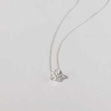 vacanza｜純銀｜螺旋鑽圈‧純銀項鍊