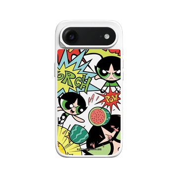 iPhone Air SolidX 白 - The Powerpuff Girls 飛天小女警 - 毛毛