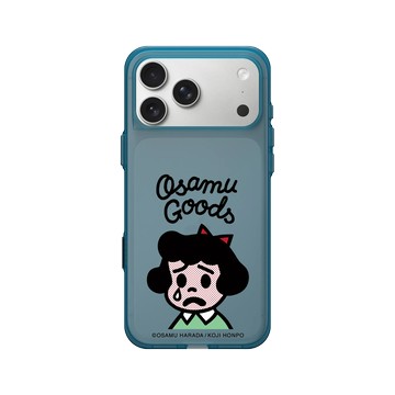 iPhone 17 Pro Max Clear (相機按鈕) 夜幕藍 - OSAMU GOODS - 經典系列-BETTY