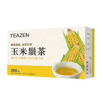 養生調理茶 【TEAZEN】玉米鬚茶 1.5公克X200包