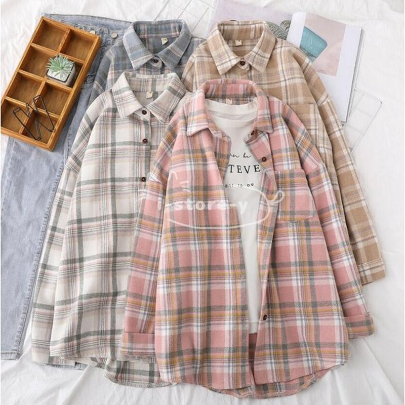 チェックシャツ トップス 冬シャツ レディース 厚手 シャツ チェスターコート コーデ おしゃれ 着痩せ 新品 通販 Lineポイント最大0 5 Get Lineショッピング