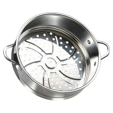 MOLIJIA 魔力家 M1812 不鏽鋼蒸籠  #304不鏽鋼材質  22cm  1個