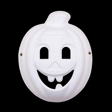 台灣出貨 手工DIY 萬聖節面具空白紙漿兒童彩繪DIY手工手繪南瓜臉譜國小國中幼兒園禮物兒童節 禮物 玩具