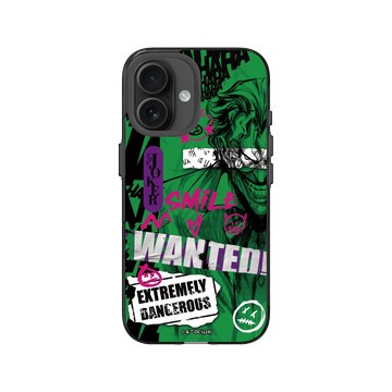 iPhone 16 Clear (相機按鈕) 酷墨灰 - Joker - 小丑通緝令