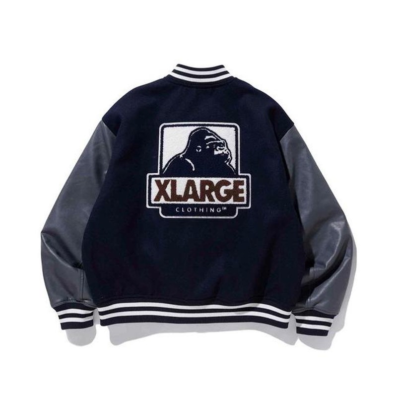 エクストララージ XLARGE OG VARSITY JACKET スタジャン ヴァー 