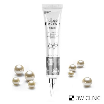 【韓國 3W CLINIC】膠原嫩白撫紋眼霜40ml