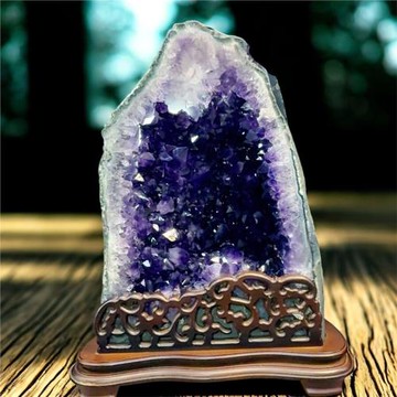 【SUMMER寶石】 藏風納氣5A帝王紫晶洞 23.95KG