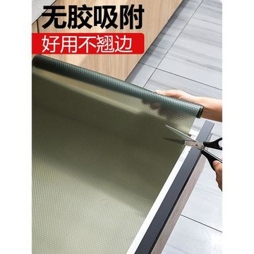 日本廚房抽屜墊紙櫥柜防水防油污貼紙衣柜防潮墊鞋柜透明防滑墊子