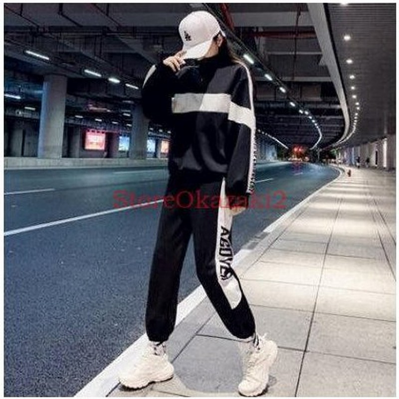 ジャージ レディース 上下 セット 長袖 春秋 2点セット セットアップ 40代 パーカー 長ズボン スポーツウェア 大きいサイズ 運動服 おしやれ 部屋着 着痩せ 新品 通販 Lineポイント最大0 5 Get Lineショッピング