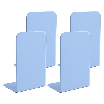 PACK 金屬L型書架 21 x 13.5 x 9cm 550g  4個  冰藍色