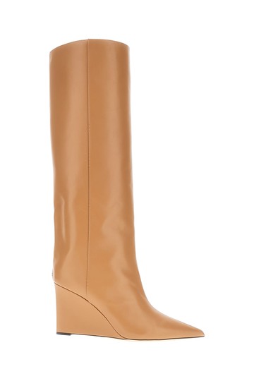 Jimmy Choo Camel Leather Blake Boots