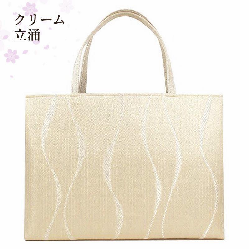 ベージュ 和装用バッグ bg2404001-set.jpg