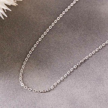 [925純銀]經典簡約款細緻女款項鍊【SL618】-銀