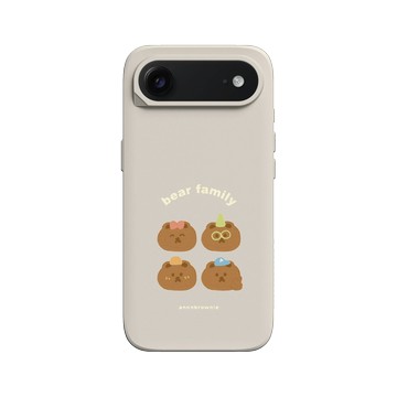 iPhone Air SolidX 貝殼灰 - 布朗尼 annnbrownie - 油畫熊熊