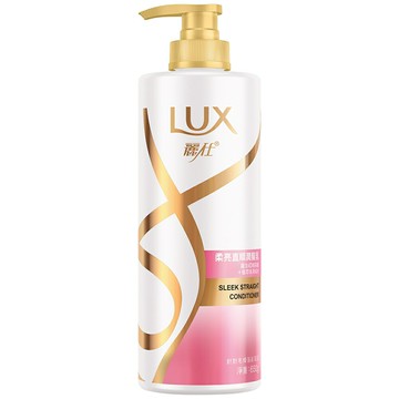 LUX麗仕柔亮直順潤髮乳650ml【康鄰超市】