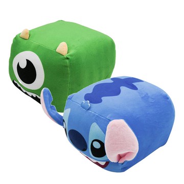 【Disney 迪士尼】超柔午安枕 （買一送一）-大眼怪＋史迪奇 （20x15x20cm） _廠商直送