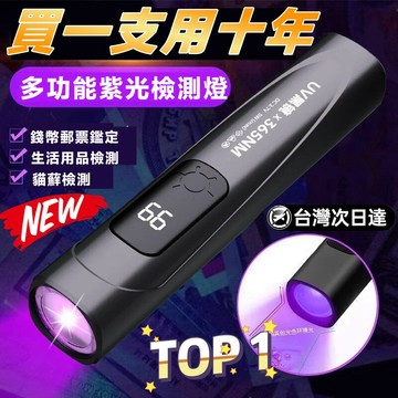 三年保固🛒紫外線手電筒 珠寶鑑定 紫光燈 玉石燈 螢光劑檢測 UV紫光手電筒 UV燈手電筒 玉石手電筒 紫光手電筒
