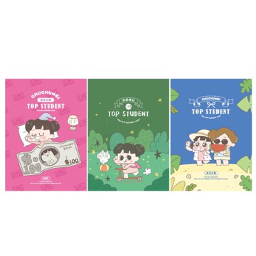 啾啾妹 東康定頁筆記本 25K-有錢有閒/學霸/渡假