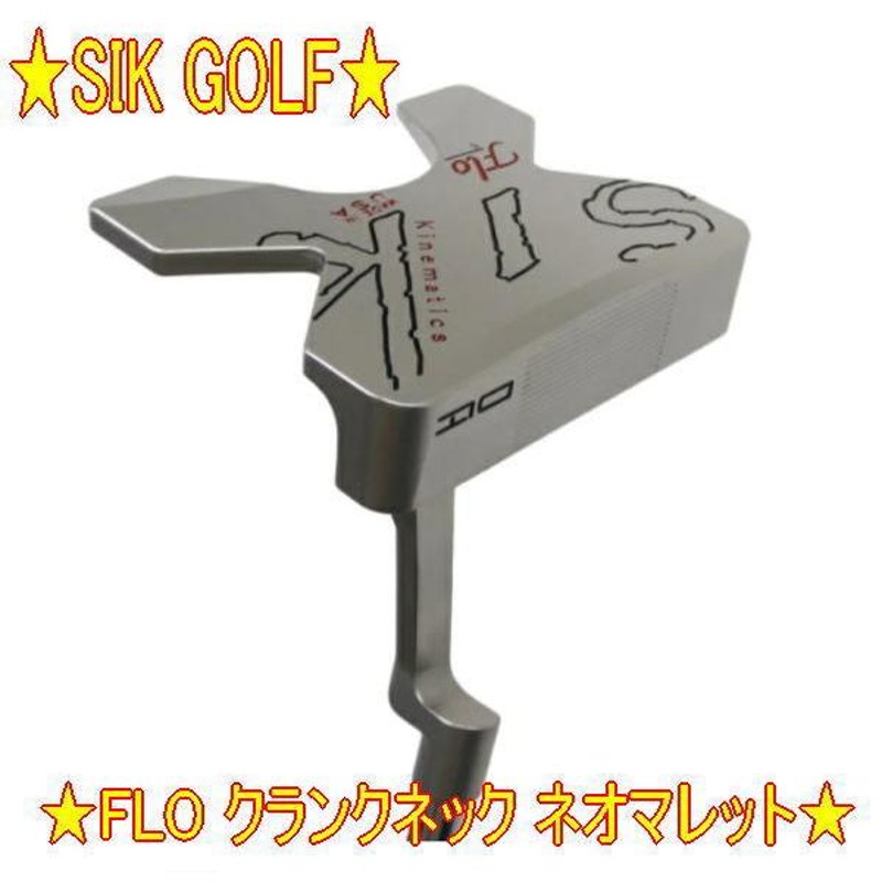 SIK GOLF シックゴルフ FLO（フロー）クランクネック ネオマレット