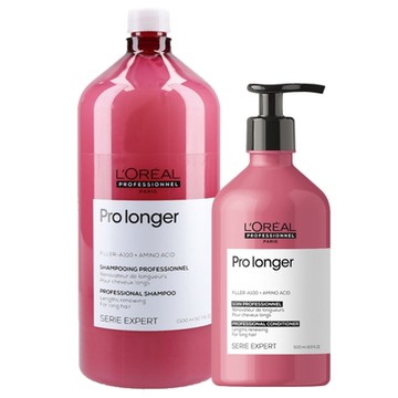 LOREAL萊雅 絲漾博甦活髮韌洗潤2入組(洗1500ml+乳750ml)