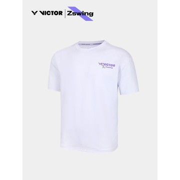 威克多VICTOR勝利T-501ZSW羽毛球服男女款運動短袖T恤寬松鄭思維