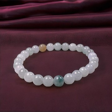 多彩翡翠手珠 | 天然緬甸玉A貨翡翠 | 送禮