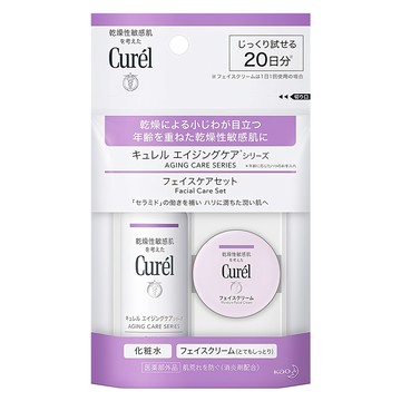 Curel 珂潤 逆齡彈潤保養旅行組 化妝水30ml + 乳液10g  1組