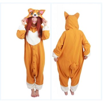 生肖牛馬羊狗豬兔雞鴨鵝猴虎鼠蛇龍猴貓麋鹿卡通連體睡衣男女演出