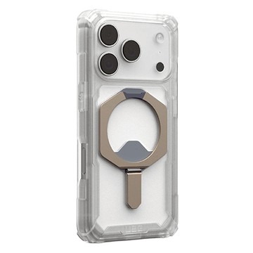 UAG 磁吸式耐衝擊支架保護殼  iPhone 17 Pro  透明色(鈦灰圈)
