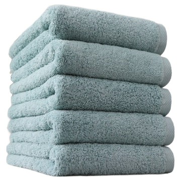 COTTON CLOUD 飯店毛巾 200g 40支 精梳棉  5條  綠色