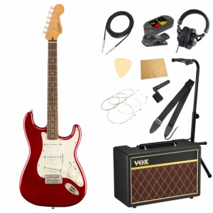 スクワイヤー スクワイア Squier Classic Vibe ’60s Stratocaster LRL CAR エレキギター VOXアンプ付き 入門11点 初心者セット