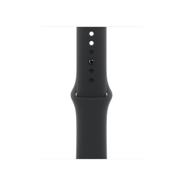 Apple 42 公釐黑色運動型錶帶 - S/M