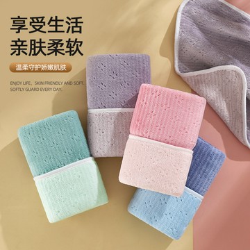 💯台灣出貨#玉顔毛巾吸水易幹傢用不掉毛洗臉麵巾成人柔軟厚麵巾擦臉手掛式巾