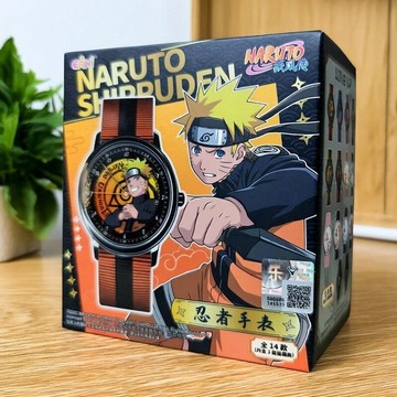 潮流新品🌈正版EAKI火影忍者疾風傳手錶盲盒⌚️動漫腕錶 漩渦鳴人 宇智波佐助 宇智波鼬🛒忍者手錶 火影忍者周邊 送禮物