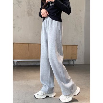 2025春秋冬新款女童運動褲季孩中大童褲子兒童長褲加絨一體厚衛褲