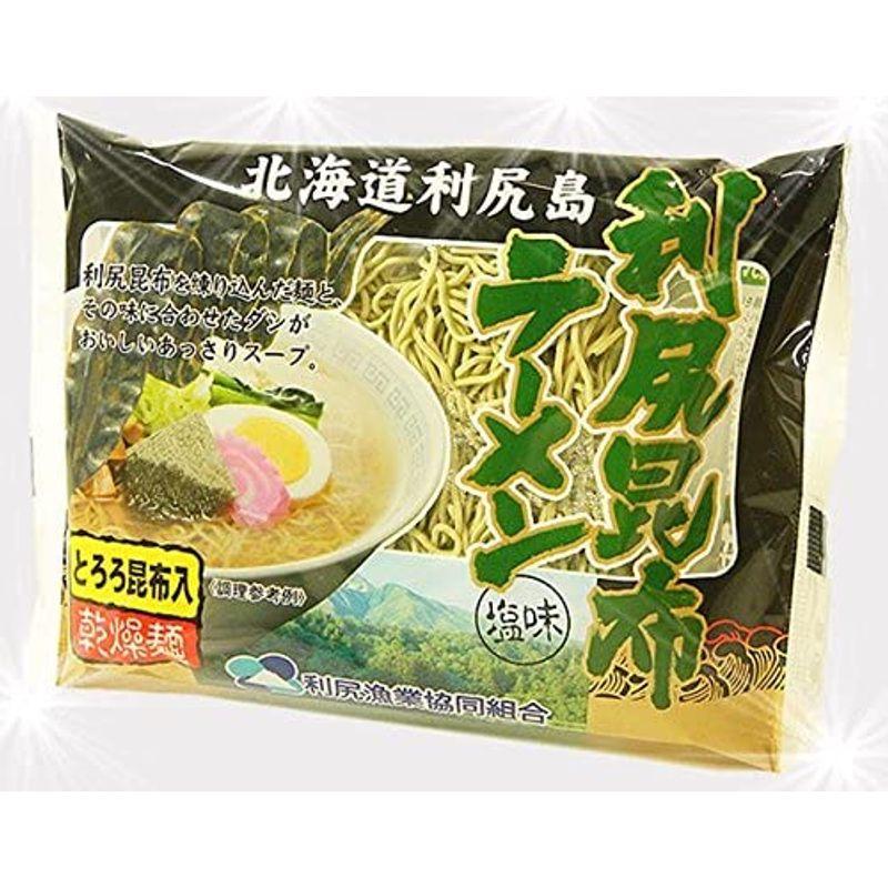 利尻昆布ラーメン とろろ昆布入 5袋入り ご当地ラーメン