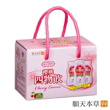 ✨台灣品牌📦 順天本草 櫻桃四物飲 100ml 6瓶/盒 四物飲 生理 保健食品 保健品 營養品 #丹丹悅生活