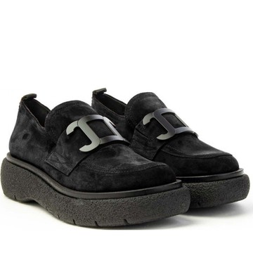 CARMENS SOPHIE CHAIN LOAFERS 黑色女款鞋子