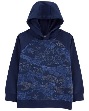 Camo French Terry Pullover Hoodie