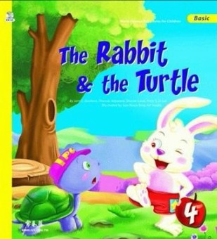 龜兔賽跑（初級4）：The Rabbit & the Turtle（1CD）【二手書_良好】TAAZE讀冊生活