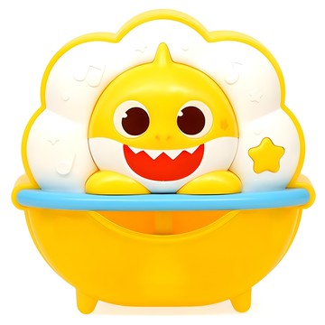 pinkfong 碰碰狐 Baby Shark音樂泡泡洗澡玩具  黃色  1個