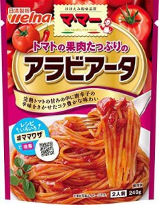 マ・マー トマトの果肉たっぷりのアラビアータ 240g ×6個