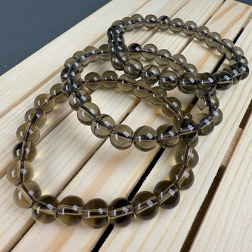 【晶星】 天然茶水晶手珠 6mm 8mm 水晶 茶晶 墨晶 天然水晶 水晶手珠 開運 飾品 招財 聚財 淨化 磁場 避邪