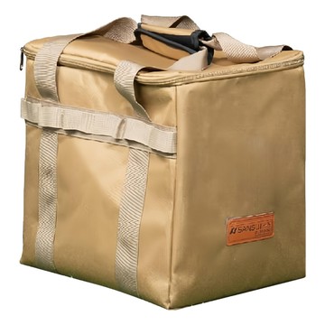 SANSUI 山水 製冰機收納袋 質感手提 戰術掛繩 厚層保護  1個  沙色