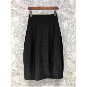 搶斷南油#半身裙百搭高腰花苞裙女夏歐貨開叉長裙64I16/82E03